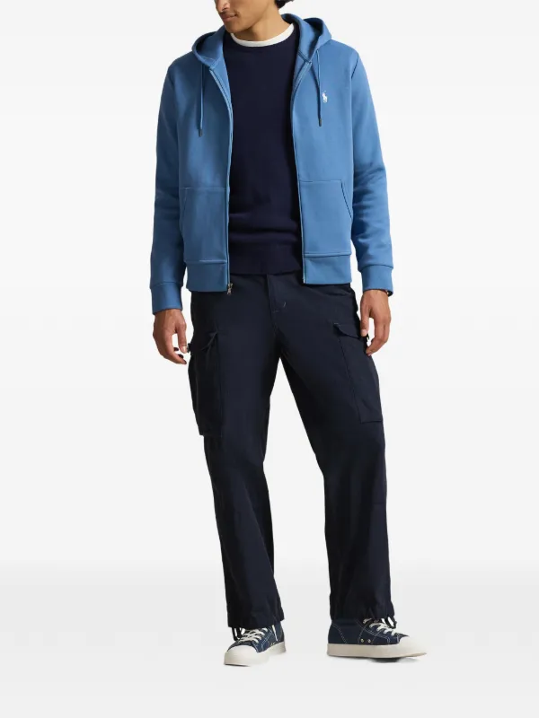 Polo Ralph Lauren ジップアップ パーカー | ブルー | FARFETCH JP