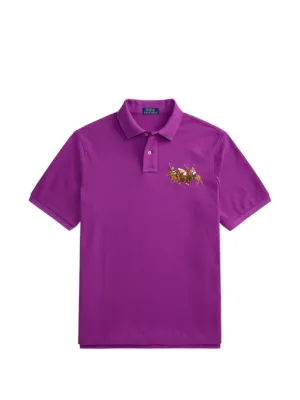 Ralph Lauren Purple Label Cotton Polo Shirt | Purple | FARFETCH RO