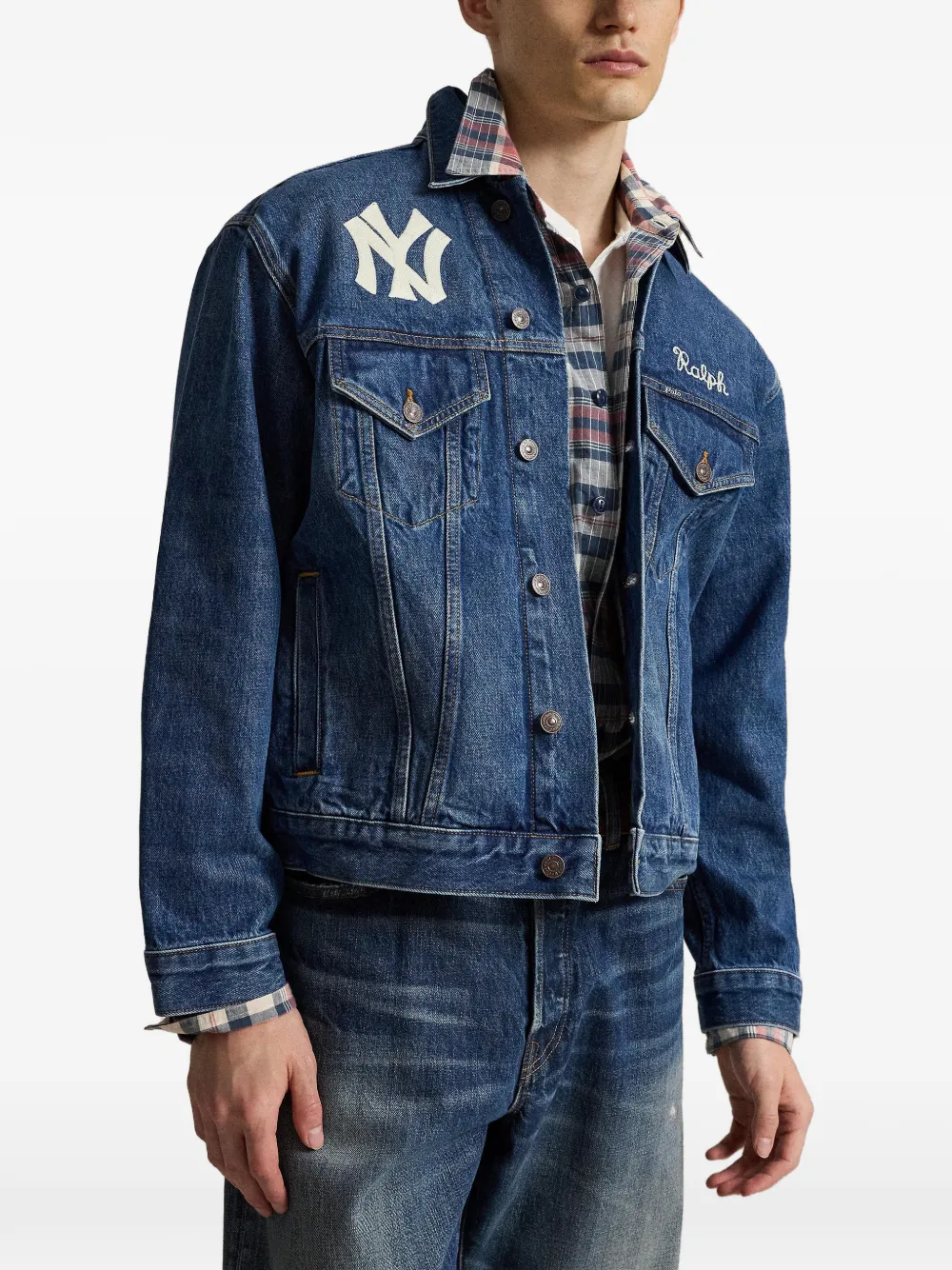 Polo Ralph Lauren New York Yankees Heritage logo-patch Jacket