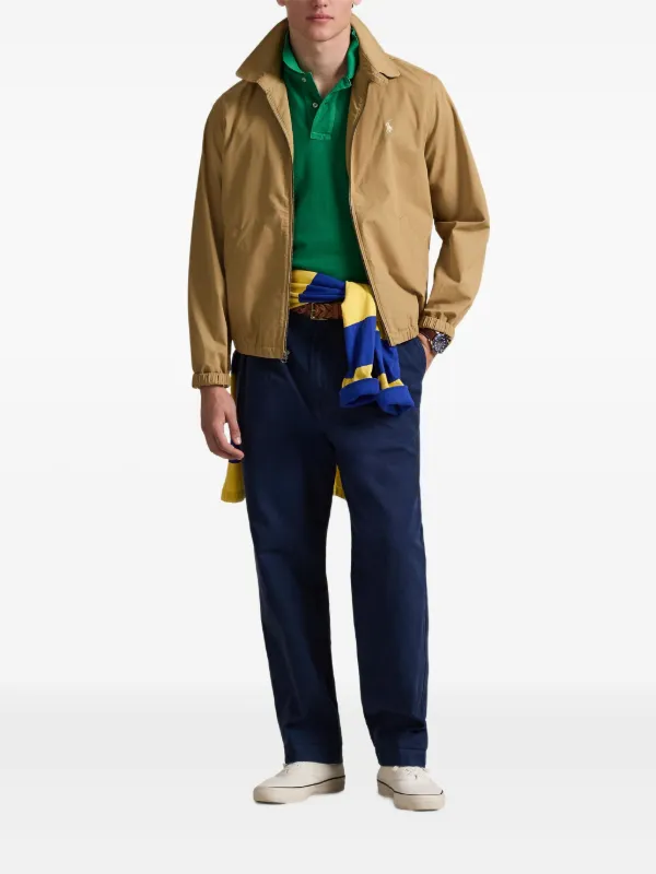 Polo Ralph Lauren ベージュ ジップアップジャケット Polo Ralph Lauren ジップアップ ジャケット | ニュートラル | FARFETCH JP
