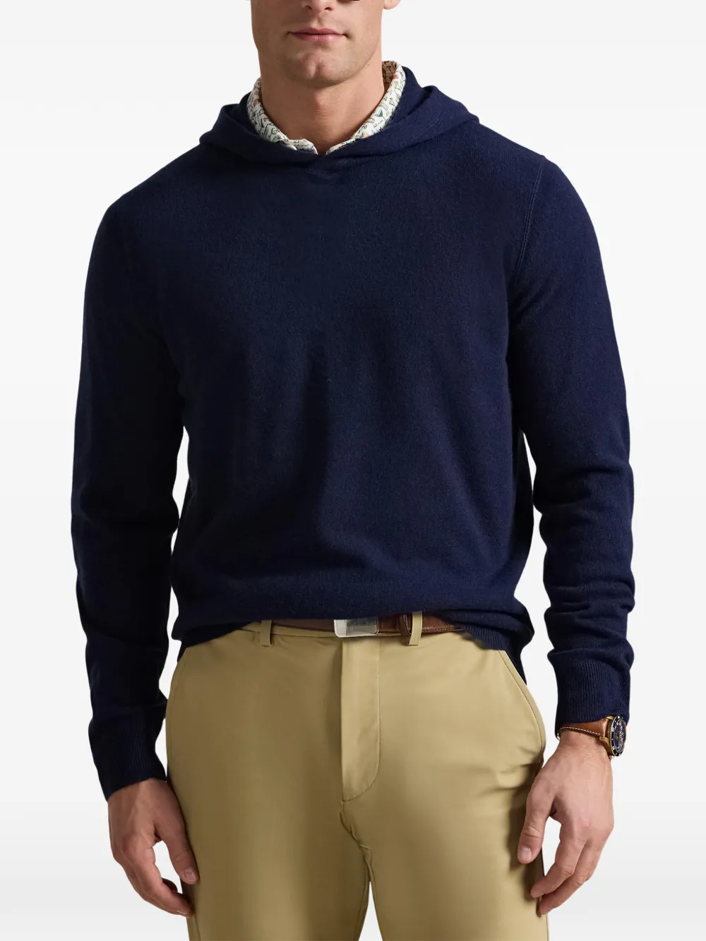 RLX Ralph Lauren Kasjmier hoodie Blauw