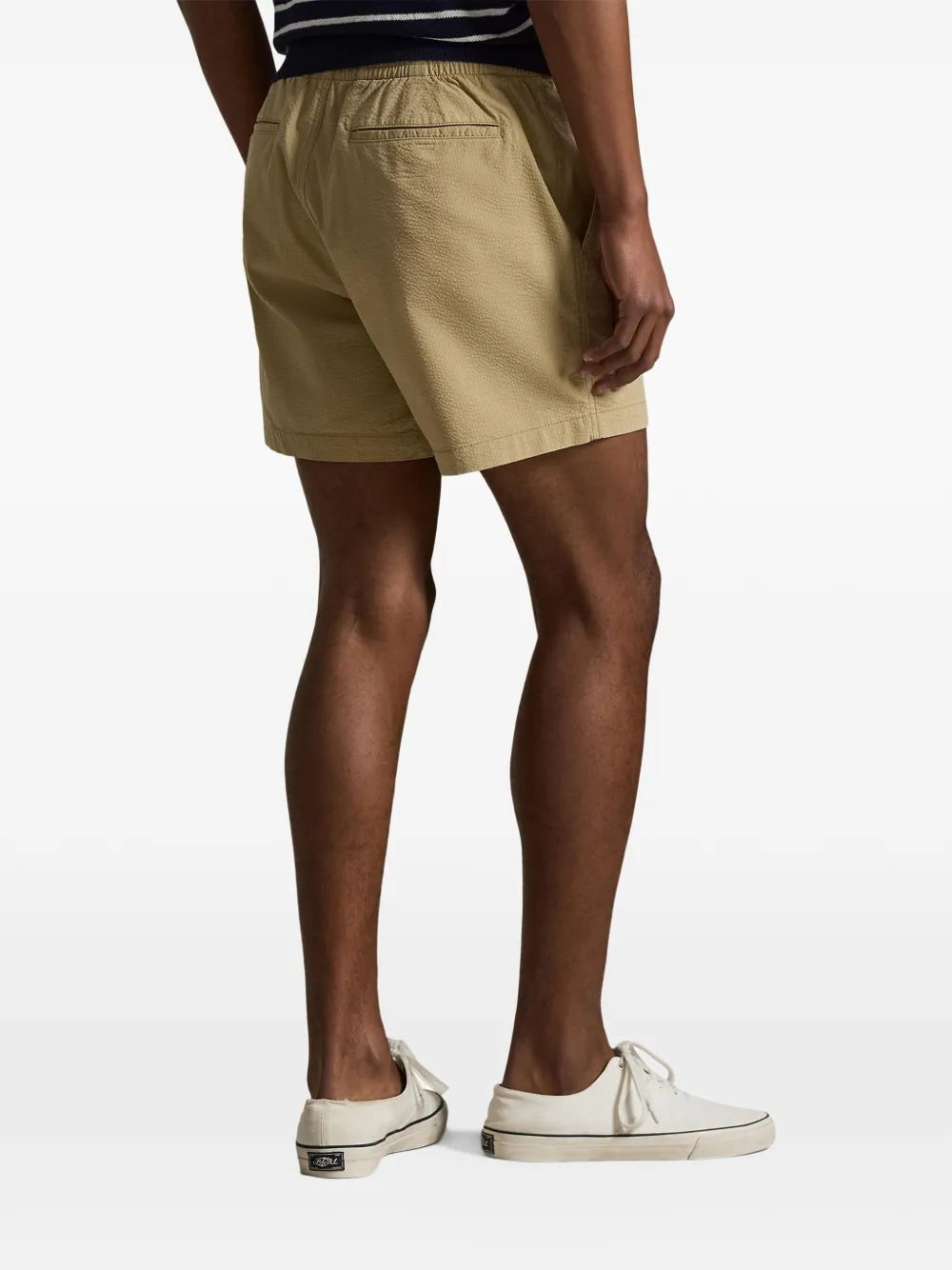 Logo-Embroidered Drawstring Shorts