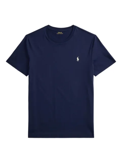 Polo Ralph Lauren Camiseta Custom Slim Fit com decote careca