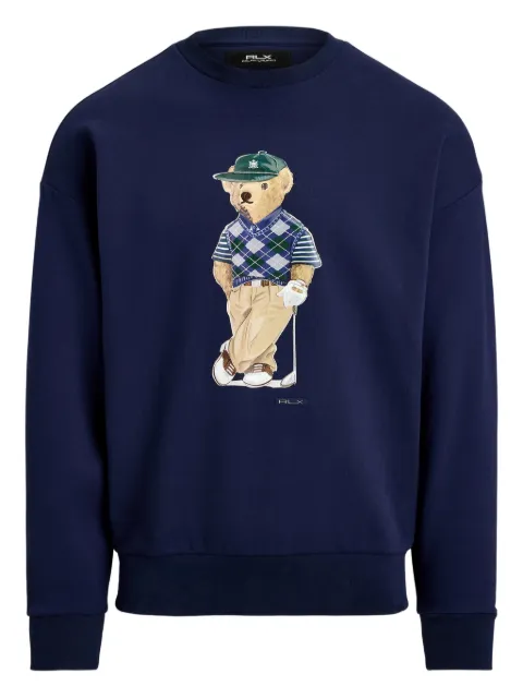 RLX Ralph Lauren Sweatshirt mit Teddy-Print