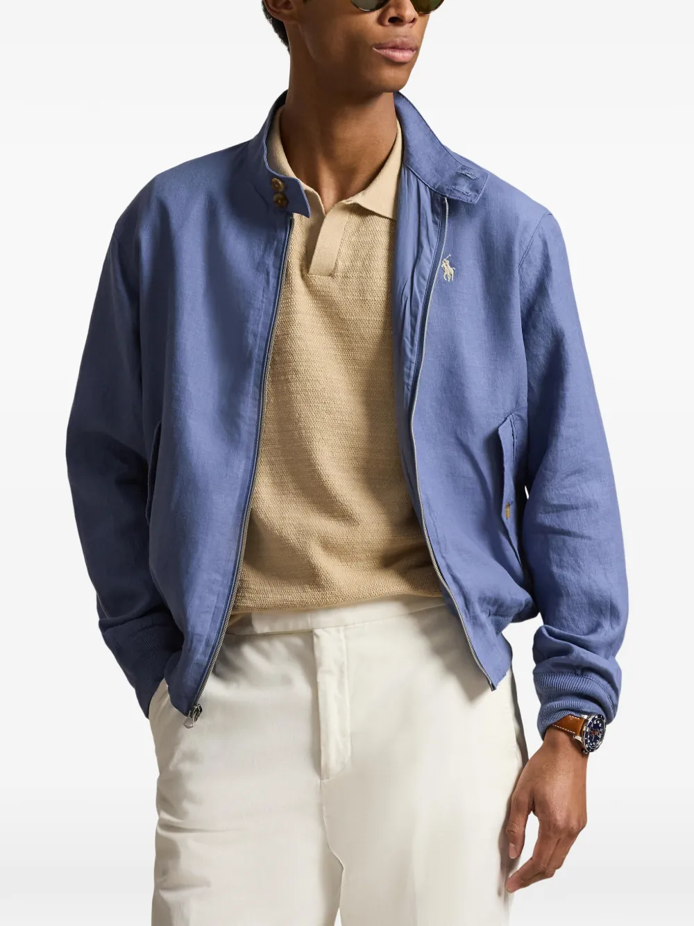  Polo Ralph Lauren Chaqueta De Lino - Azul 