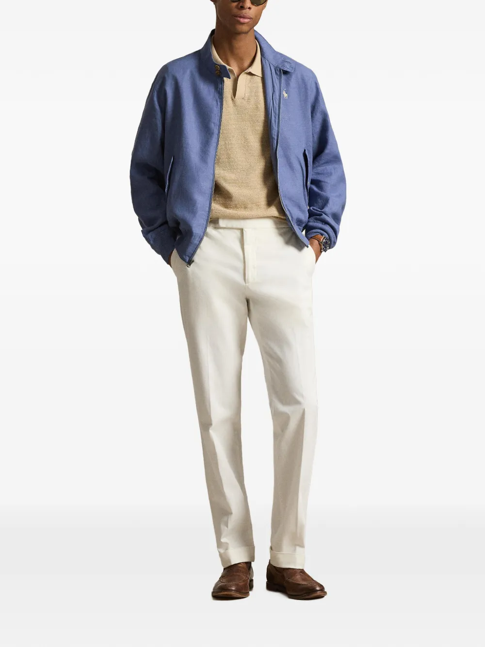  Polo Ralph Lauren Chaqueta De Lino - Azul 