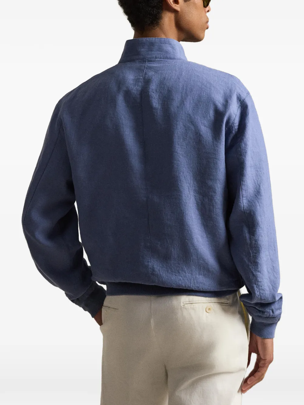 Polo Ralph Lauren Linnen jack Blauw