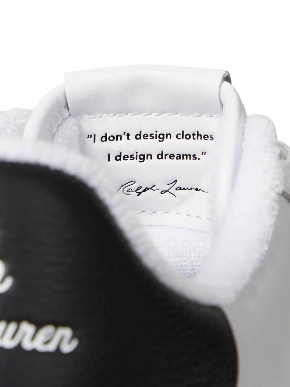 Polo Ralph Lauren Master Park leren sneakers Wit