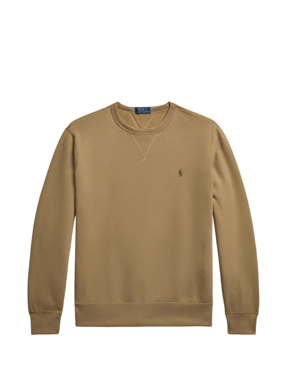 Polo Ralph Lauren logo-embroidered sweatshirt - Marrone