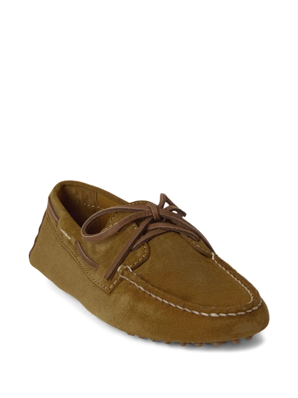 Polo Ralph Lauren Leren bootschoenen Groen