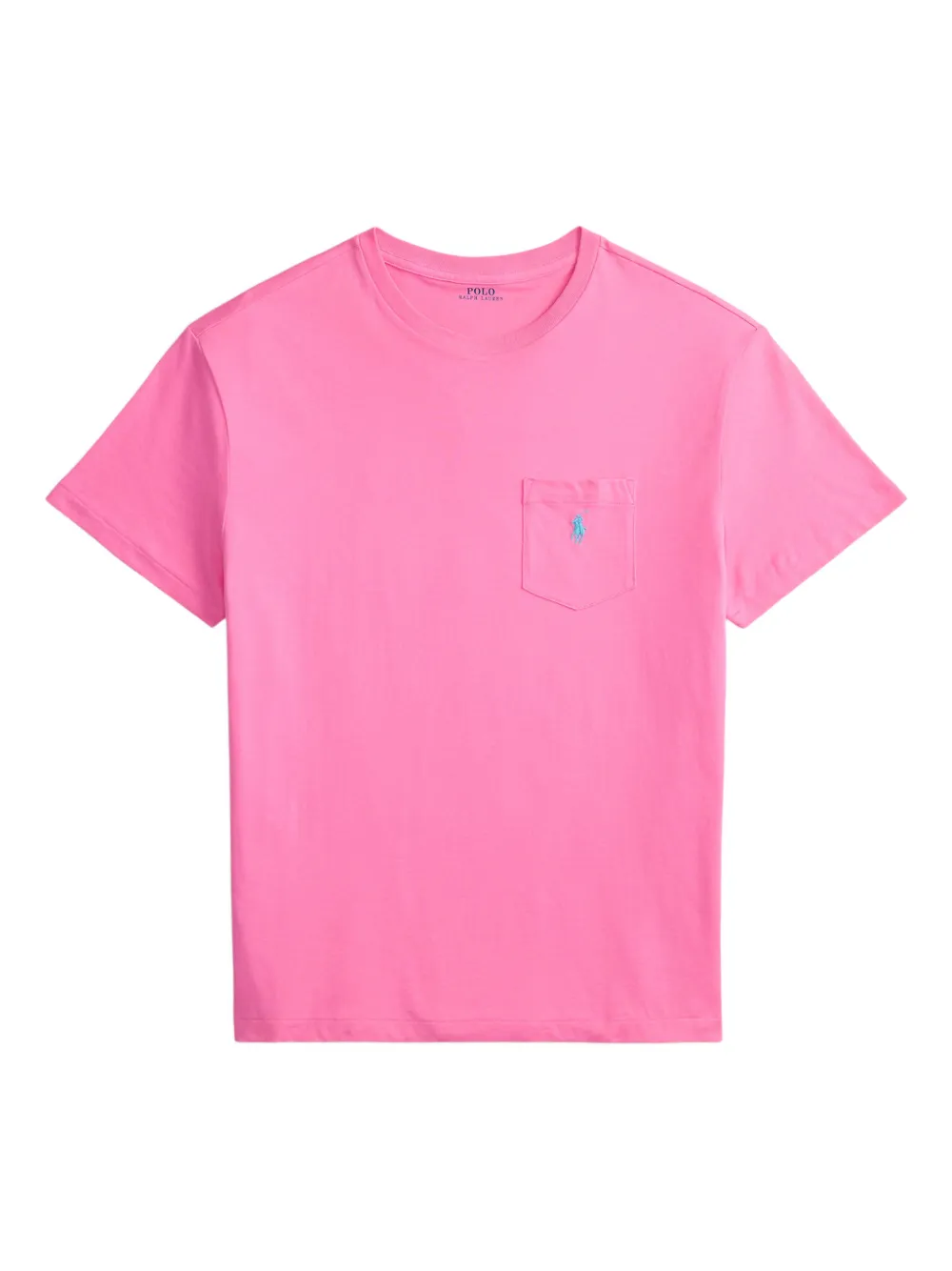 Polo Ralph Lauren T-shirt girocollo con logo ricamato - Rosa