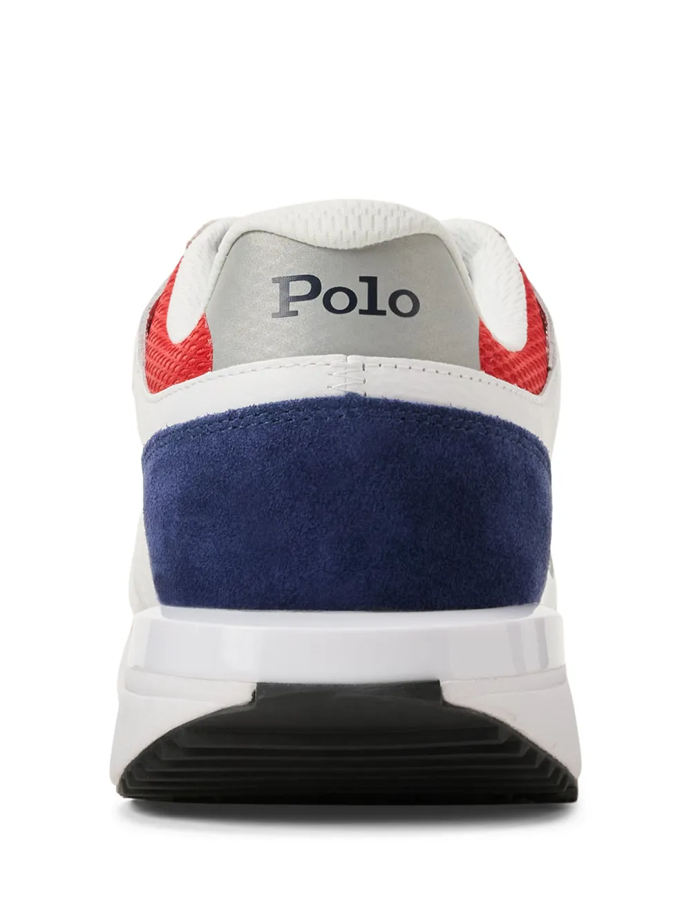 Polo Ralph Lauren Ponyleren sneakers met suède vlak Wit