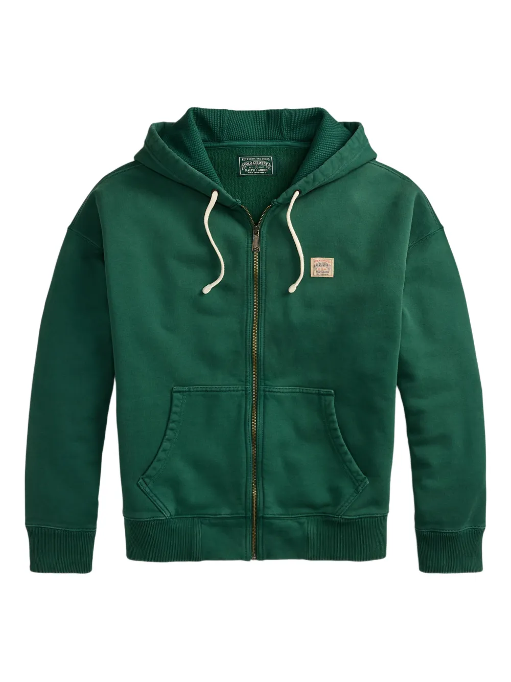 Polo Ralph Lauren Felpa con cappuccio e zip - Verde