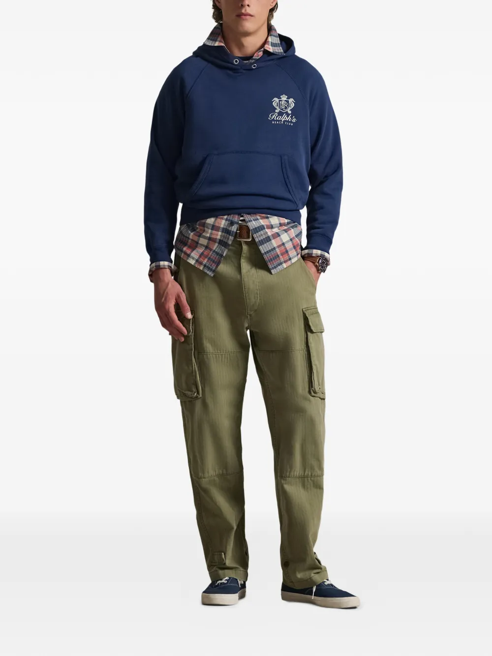 Polo Ralph Lauren Hoodie met logoprint Blauw