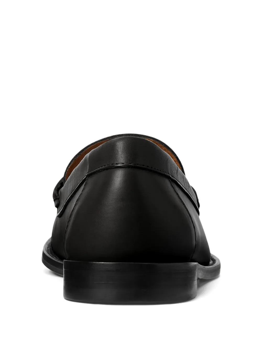 Polo Ralph Lauren Leren loafers Zwart