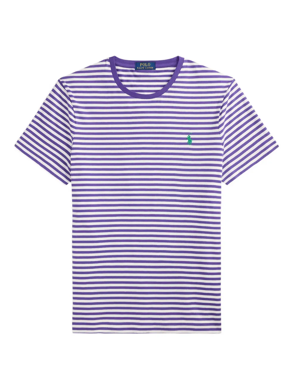 Polo Ralph Lauren T-shirt a righe con ricamo - Viola
