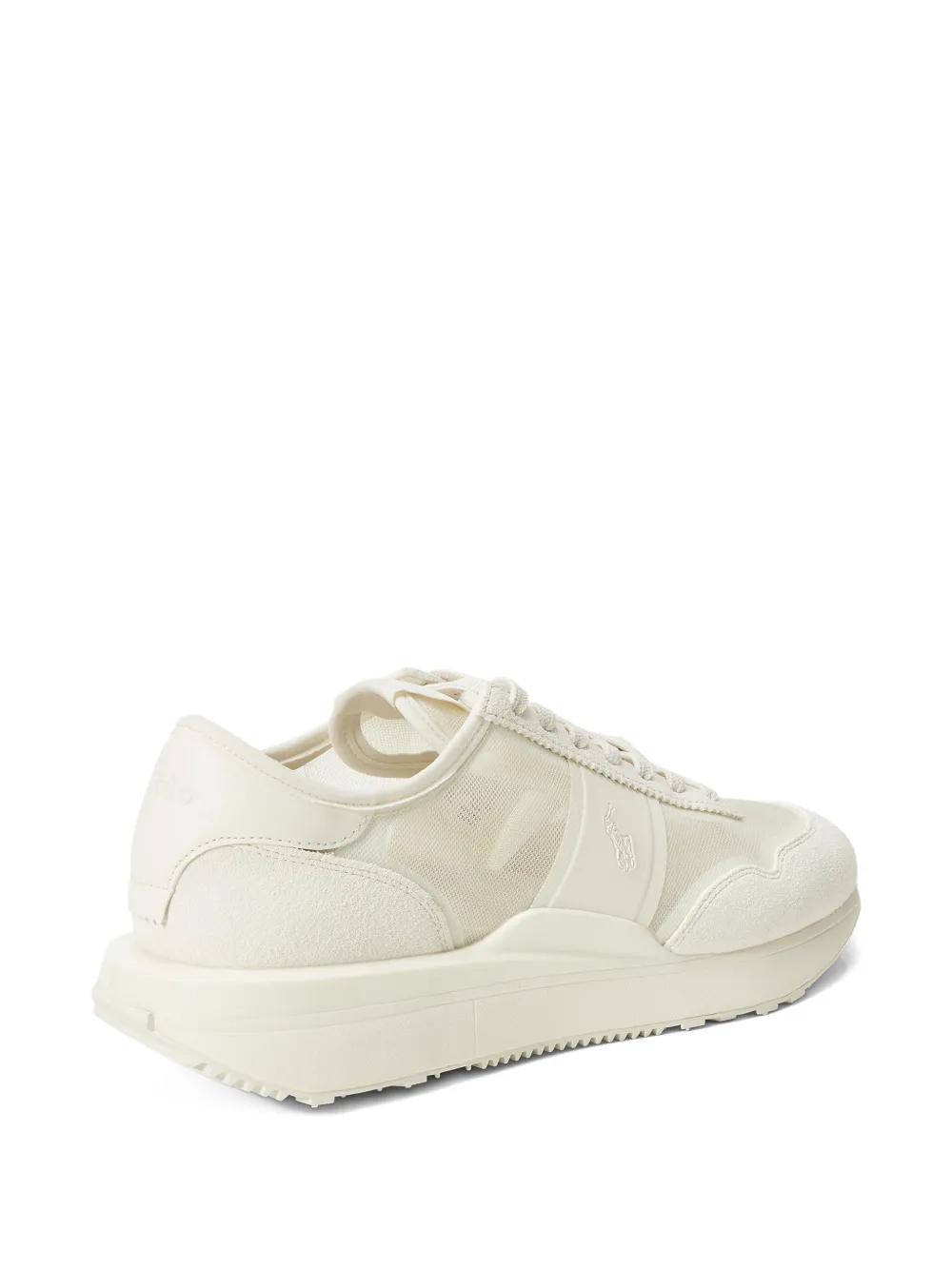 Polo Ralph Lauren Train 89 sneakers met tonale strepen Wit