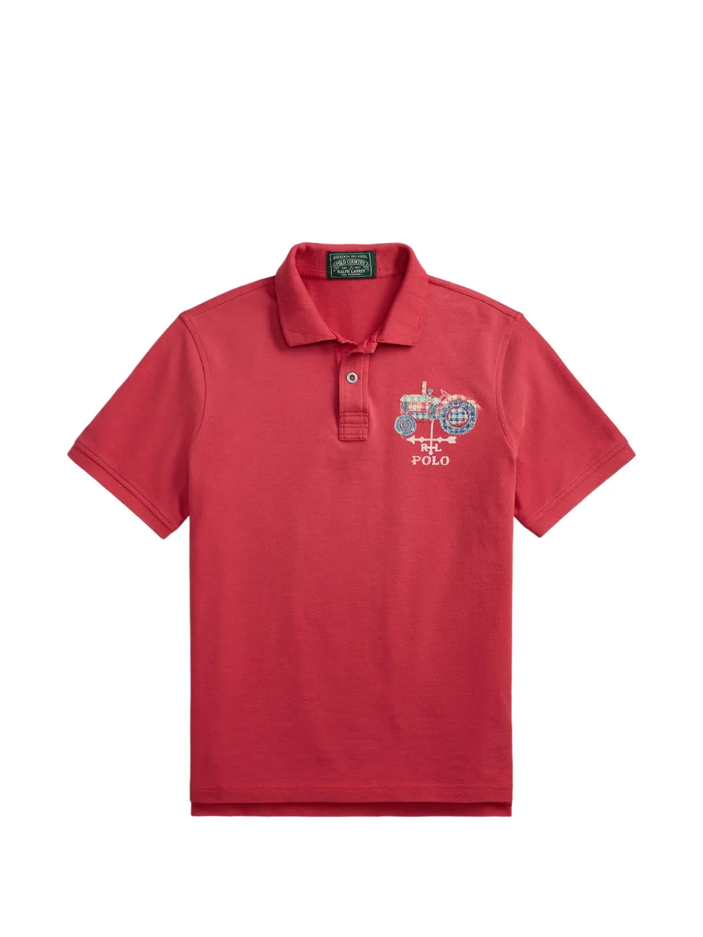 Polo Ralph Lauren Polo con logo ricamato - Rosso