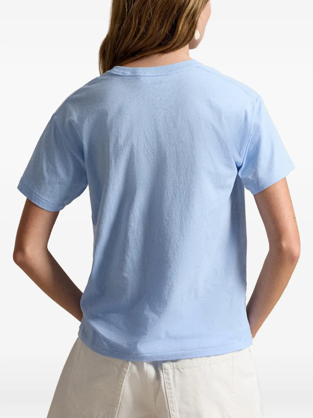 Polo Ralph Lauren T-shirt met teddybeerprint Blauw