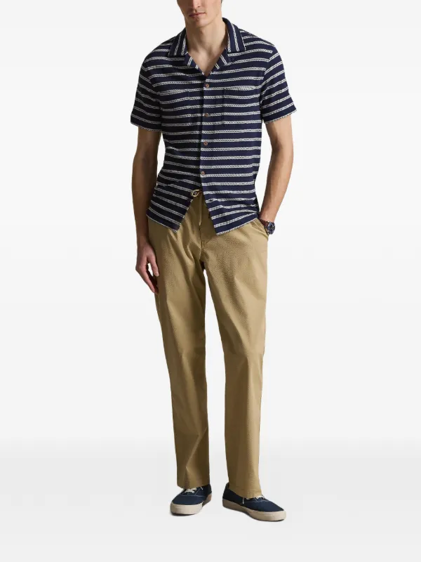 Polo Ralph Lauren シアサッカー パンツ | ニュートラル | FARFETCH JP