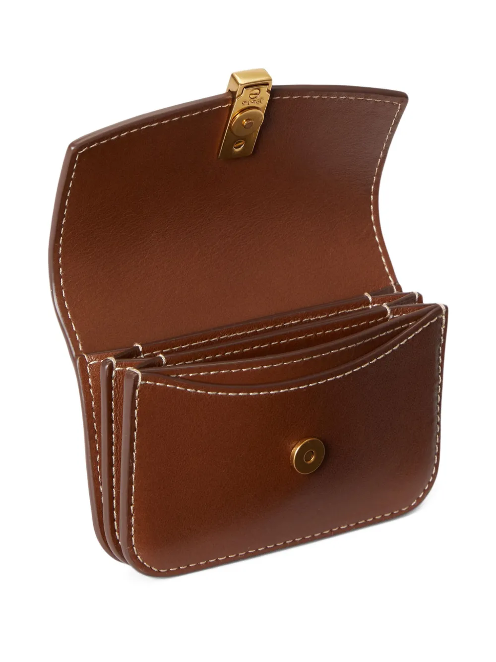 Polo Ralph Lauren Logo-plaque Leather Wallet In Multi