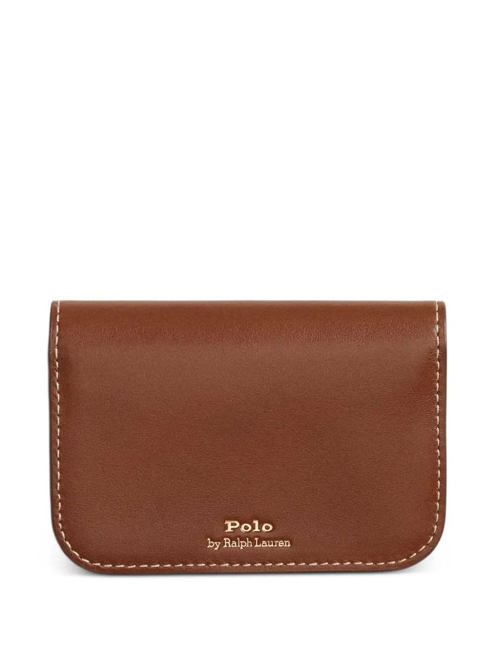 Polo Ralph Lauren Logo-plaque Leather Wallet In Multi
