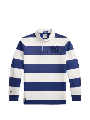 Polo Ralph Lauren Striped long-sleeve Polo Shirt | Blue | FARFETCH ZA
