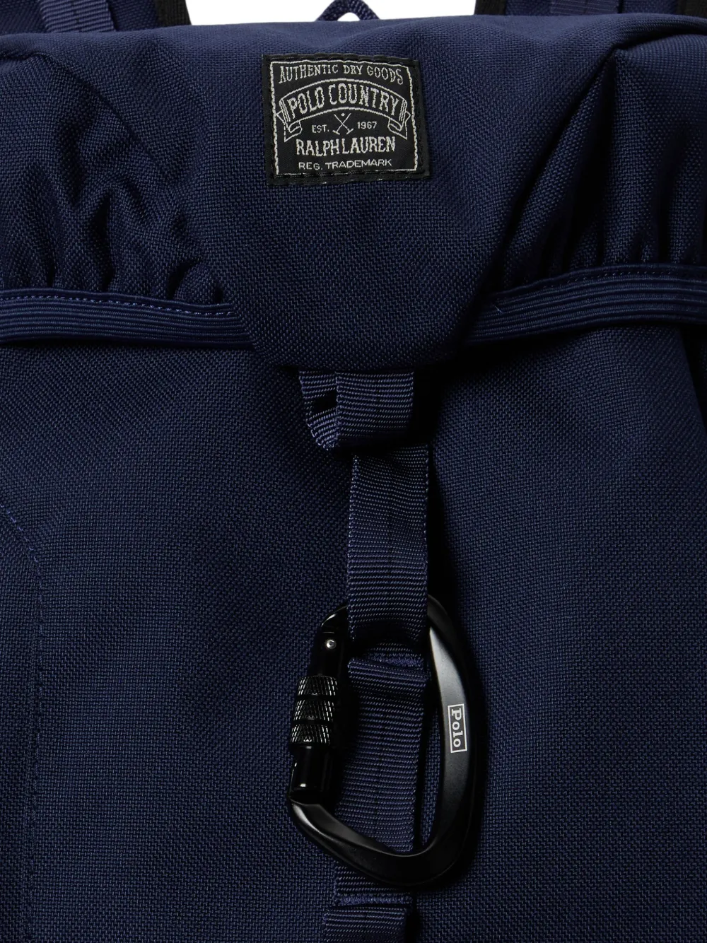 Polo Ralph Lauren Oxford rugzak met accessoire-lussen Blauw