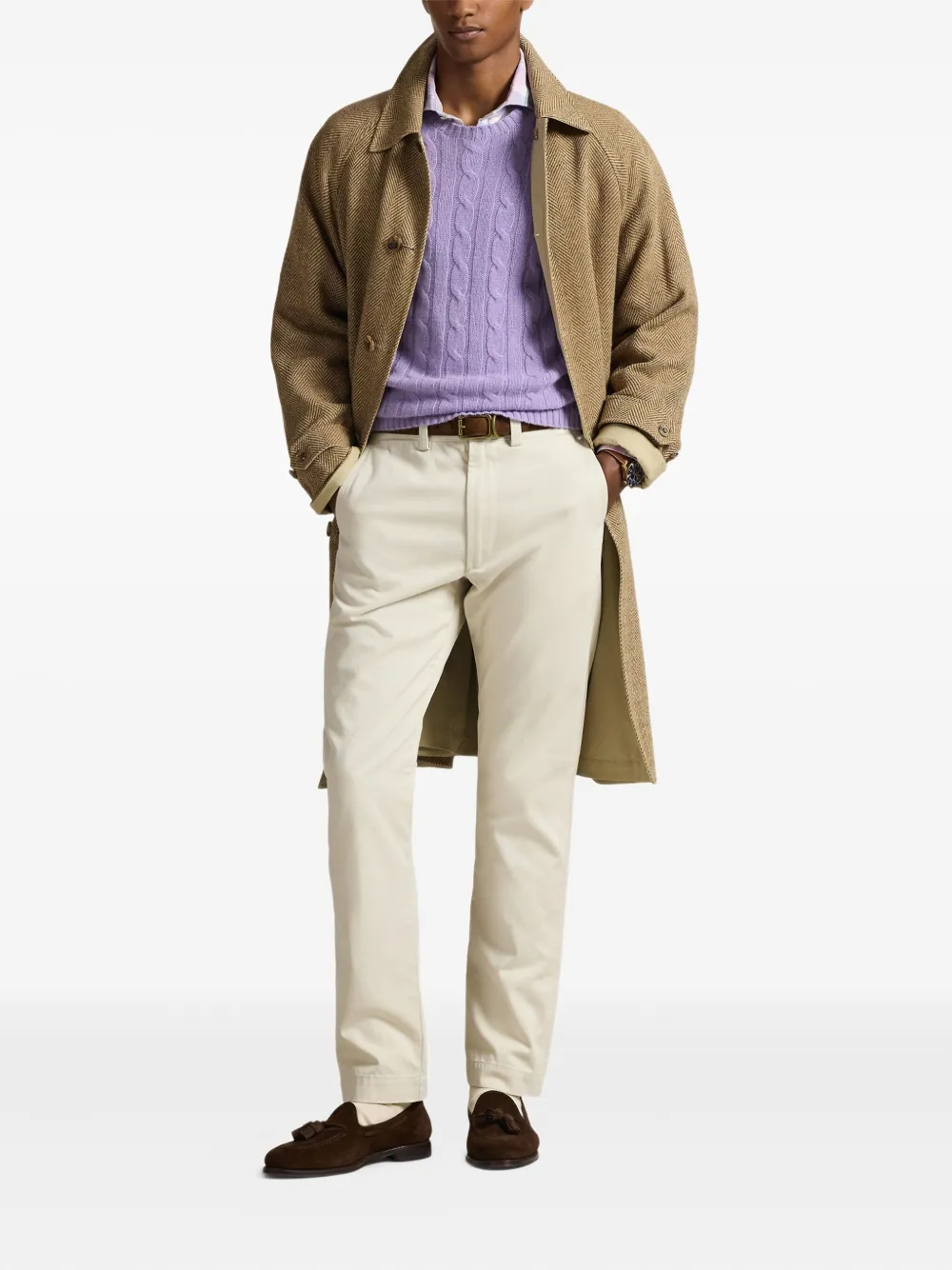 Polo Ralph Lauren Salinger chino met knopen Beige