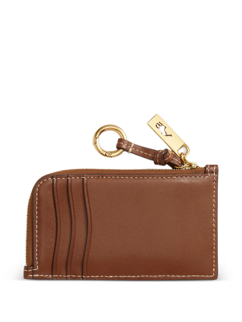 Polo Ralph Lauren Polo Id Leather Wallet In Brown