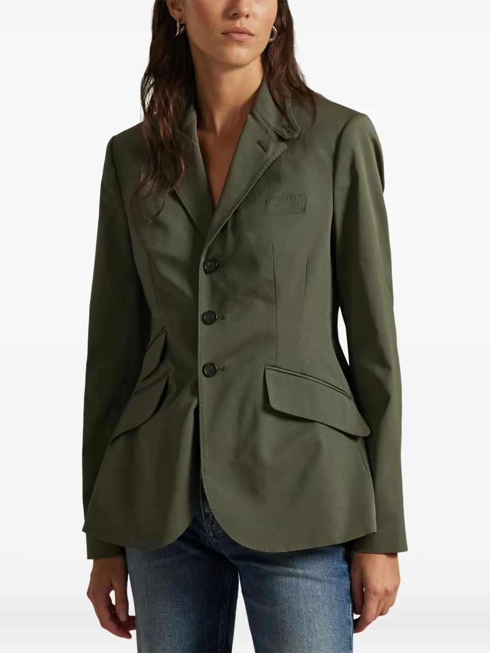 Polo Ralph Lauren Blazer met enkele rij knopen Groen