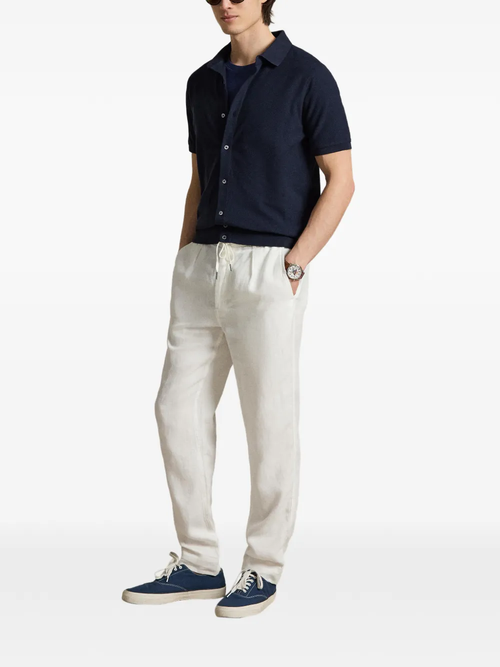 Polo Ralph Lauren Overhemd met korte mouwen Blauw