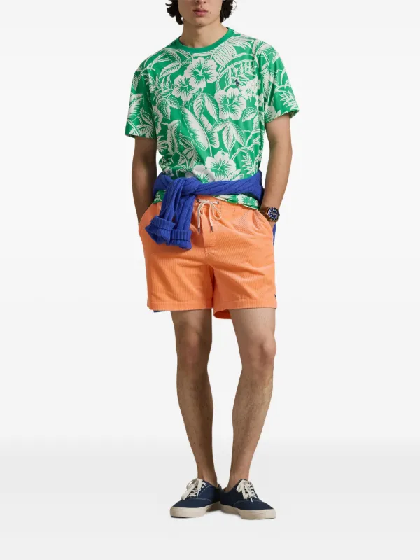 POLO Ralph Lauren コーデュロイショートパンツ　オレンジ　S Polo Ralph Lauren コーデュロイ ショートパンツ | オレンジ | FARFETCH JP