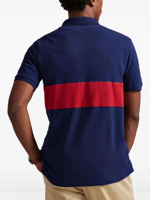 Polo Ralph Lauren crest-embroidered Polo Shirt | Blue | FARFETCH