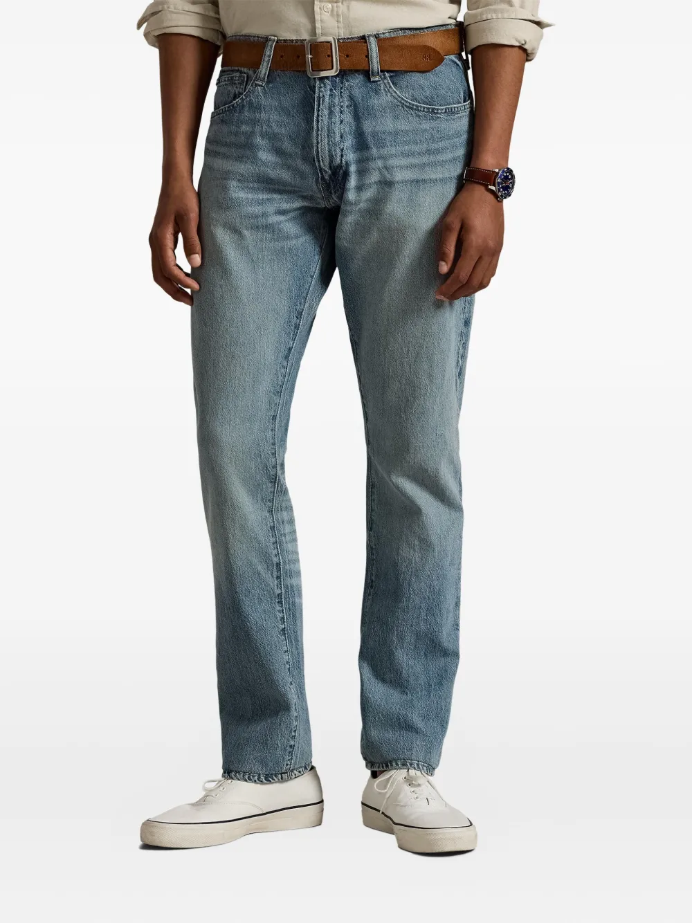 Polo Ralph Lauren Sullivan Five-pocket Jeans In Blue