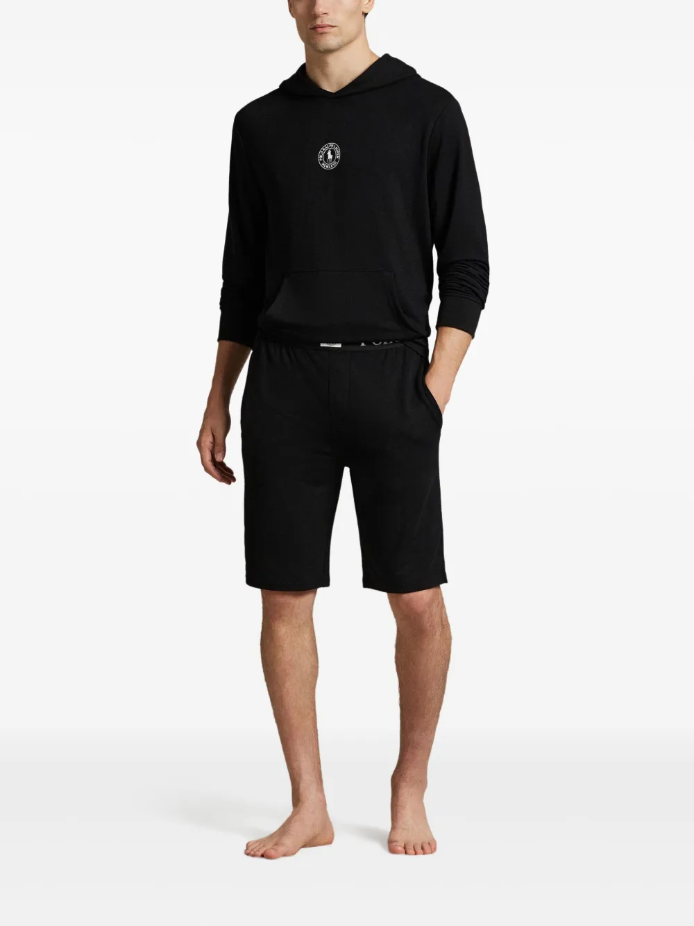 Polo Ralph Lauren logo-label elastic sleep shorts | Image 2