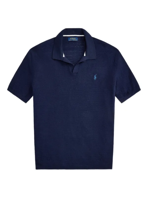 Polo Ralph Lauren Camisa Polo Mangas Curtas | Azul | FARFETCH BR