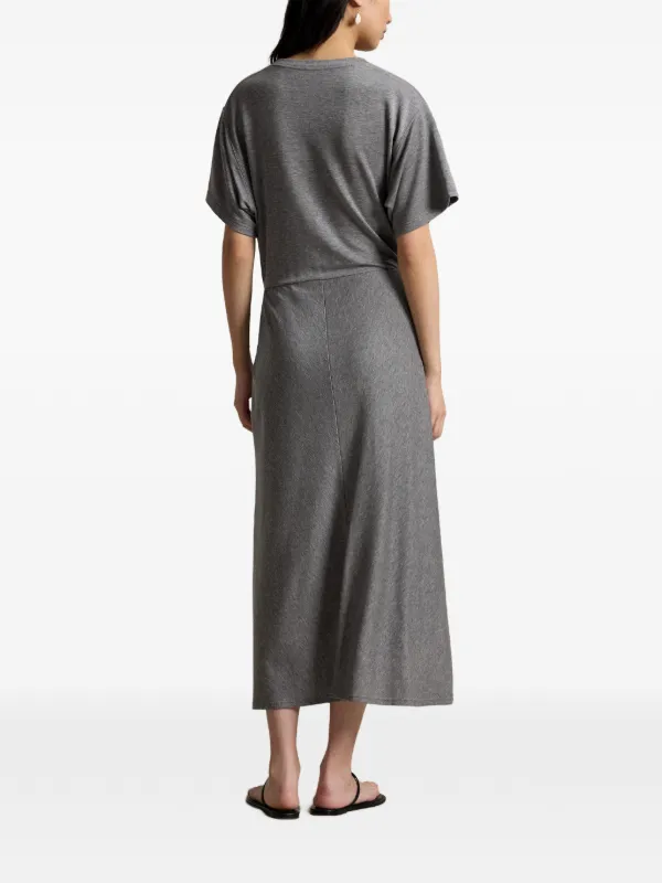 ralph lauren grey dress Polo Ralph Lauren Women's Crewneck Fit & Flare T-Shirt Dress