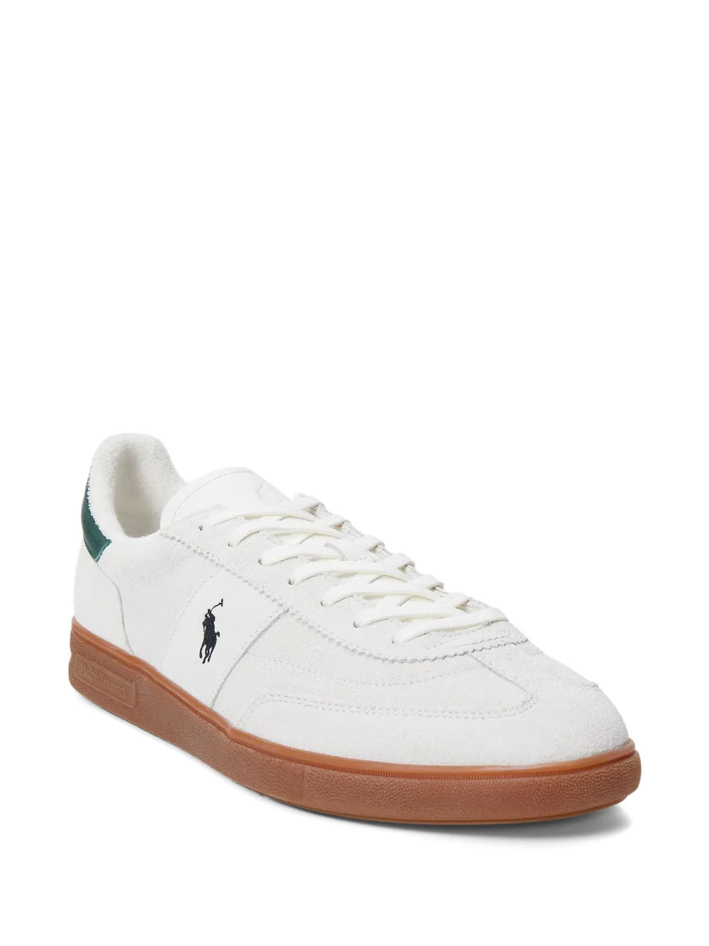 Polo Ralph Lauren Bedford suède sneakers Wit