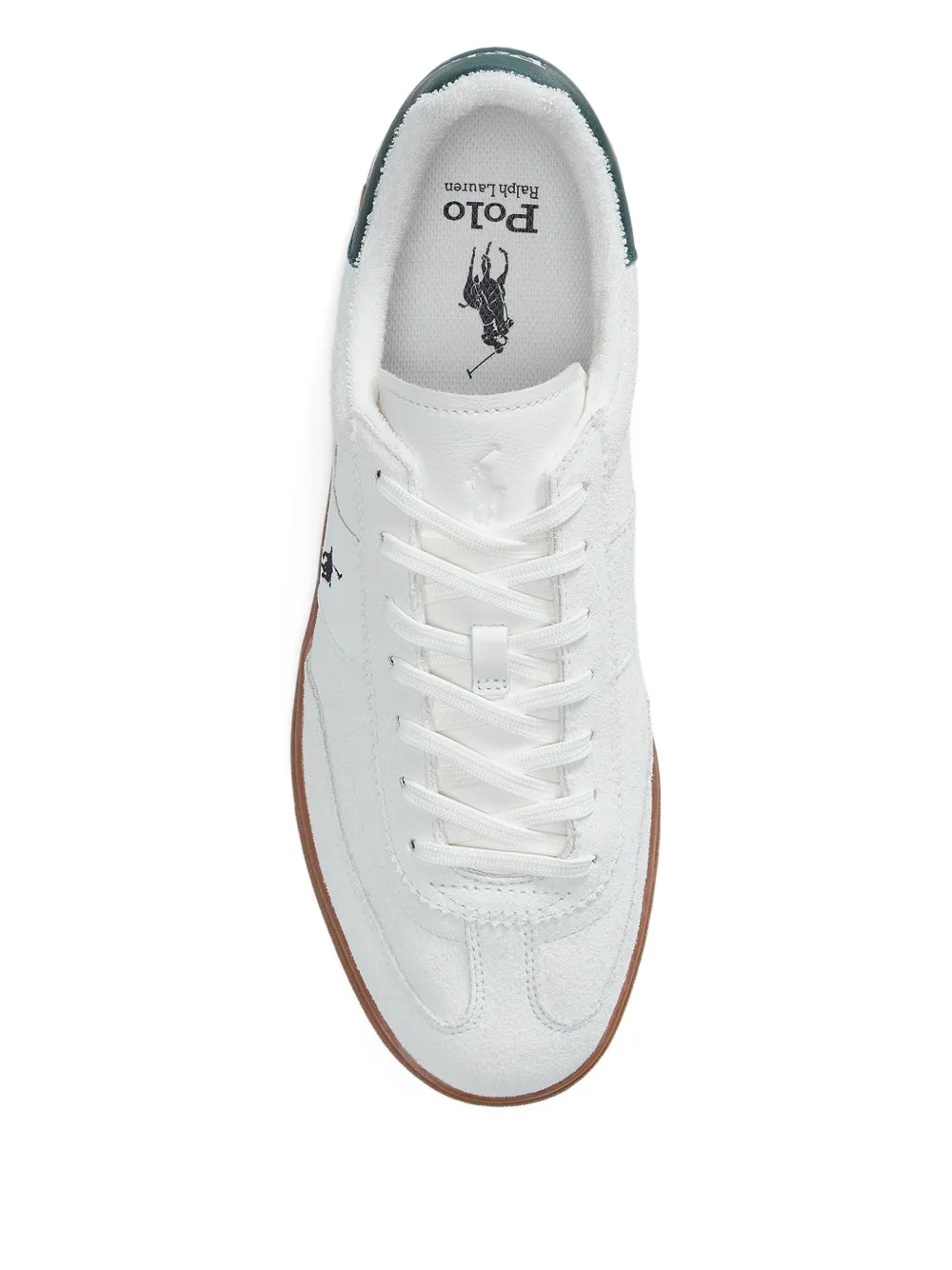 Polo Ralph Lauren Bedford suède sneakers Wit