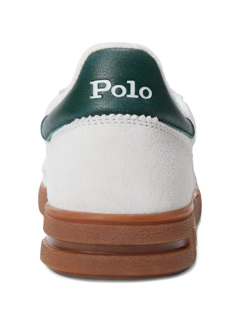 Polo Ralph Lauren Bedford suède sneakers Wit