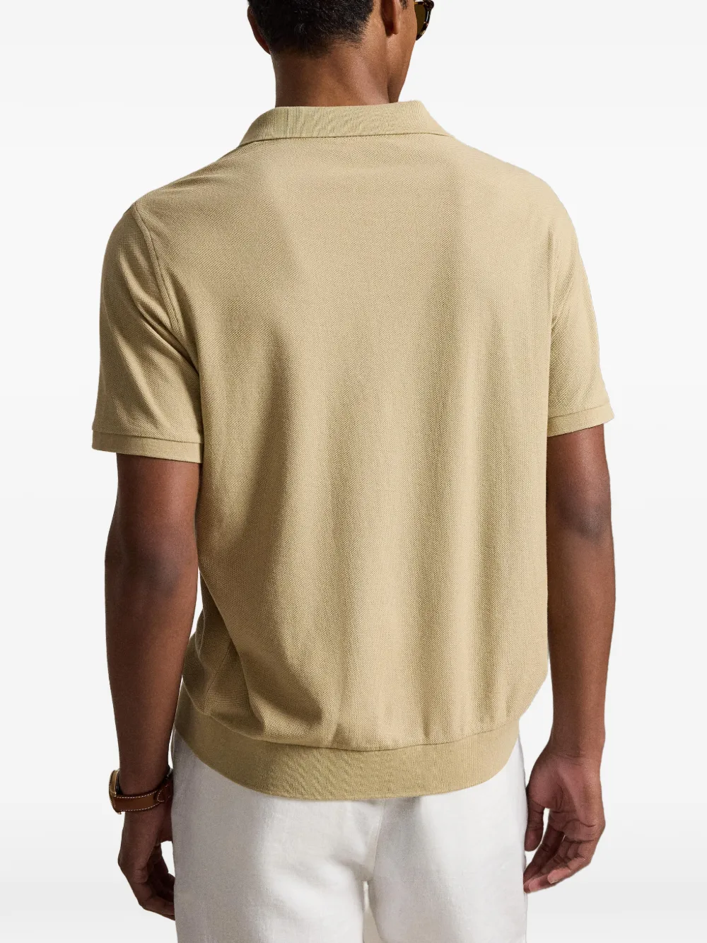  honeycomb-textured shirt