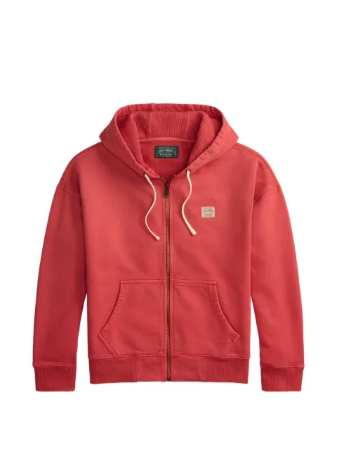 Polo Ralph Lauren logo-patch hoodie