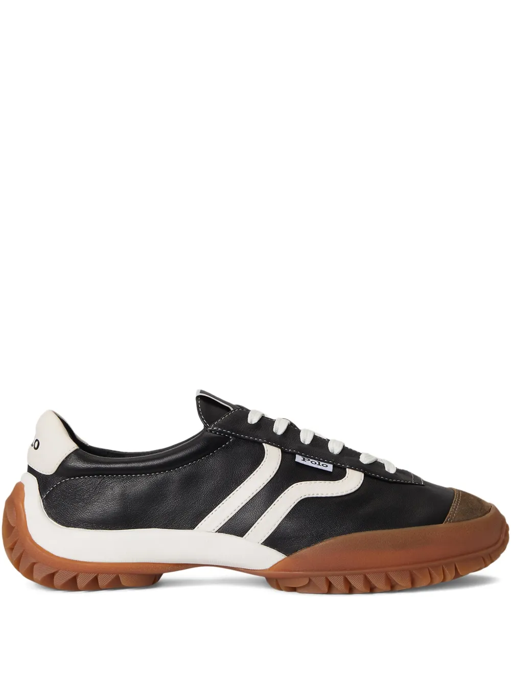 Polo Ralph Lauren Sneakers in pelle - Nero