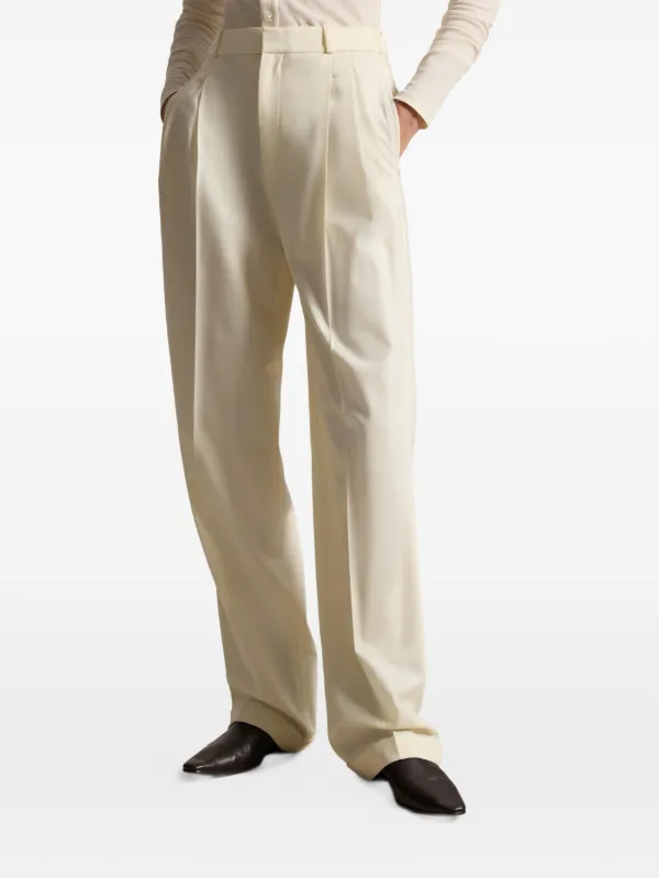 Polo Ralph Lauren Pleated wide-leg Trousers | Neutrals | FARFETCH