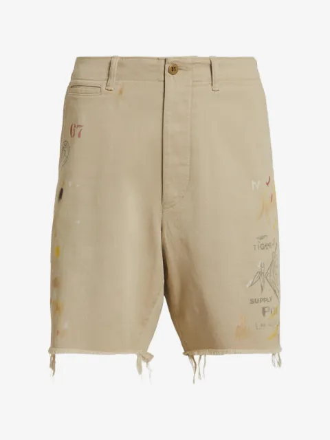 Polo Ralph Lauren frayed-hem shorts