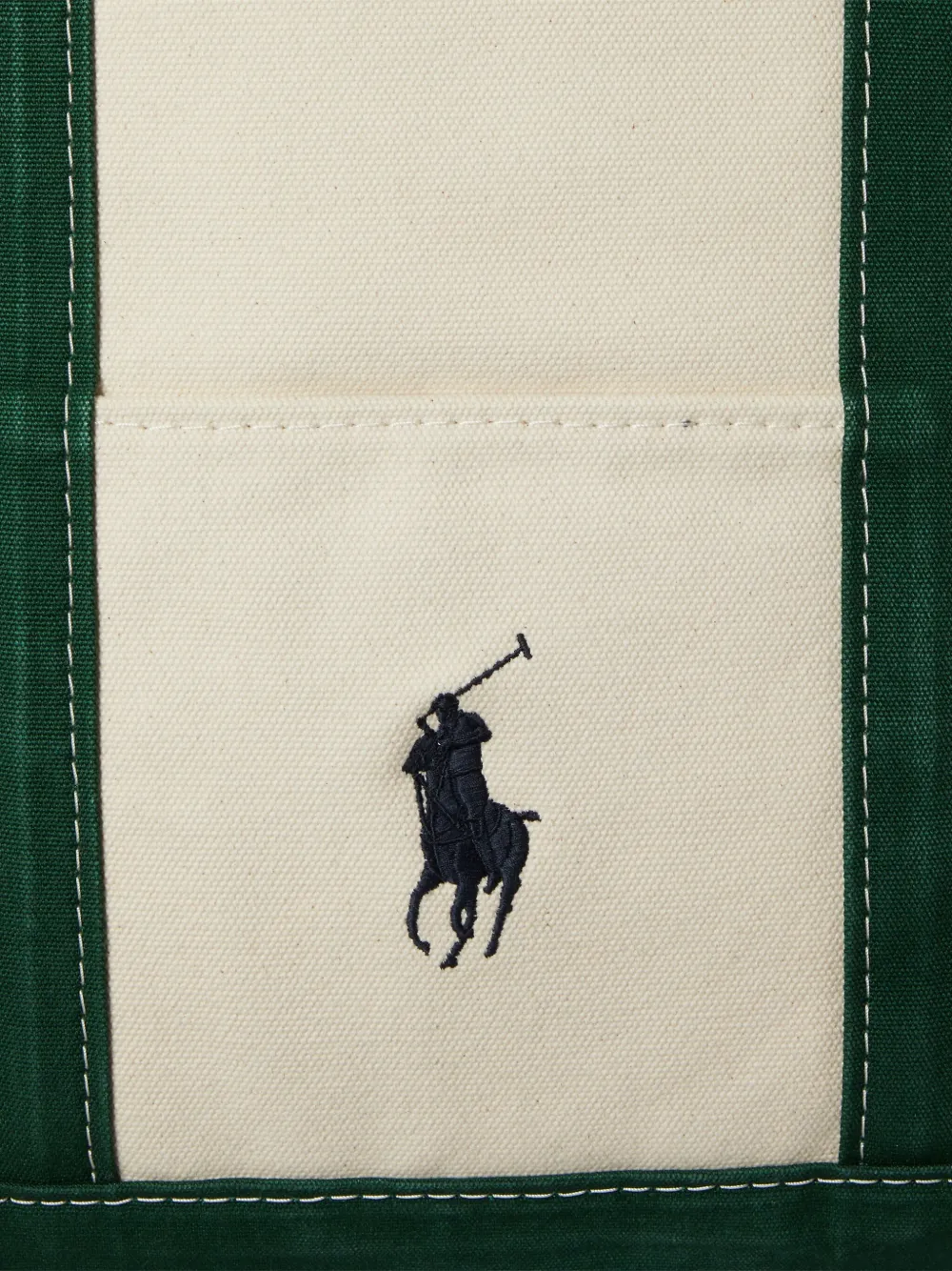 Polo Ralph Lauren Big Pony shopper met geborduurd logo Beige