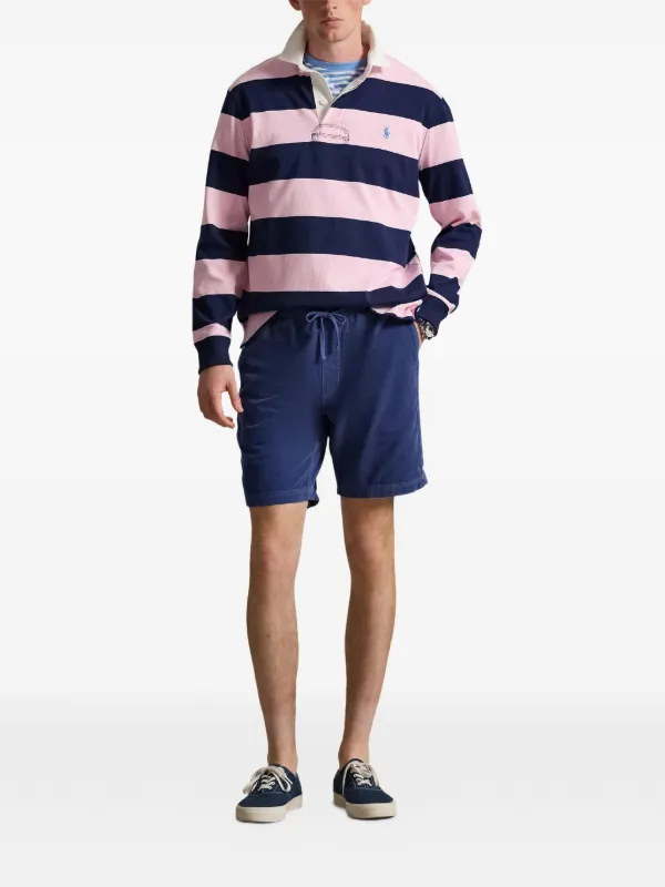 新品Polo Ralph Lauren ドローストリング ショートパンツ M Polo Ralph Lauren ドローストリング ショートパンツ | ブルー