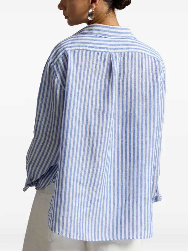 Polo Ralph Lauren ストライプ シャツ | ブルー | FARFETCH JP