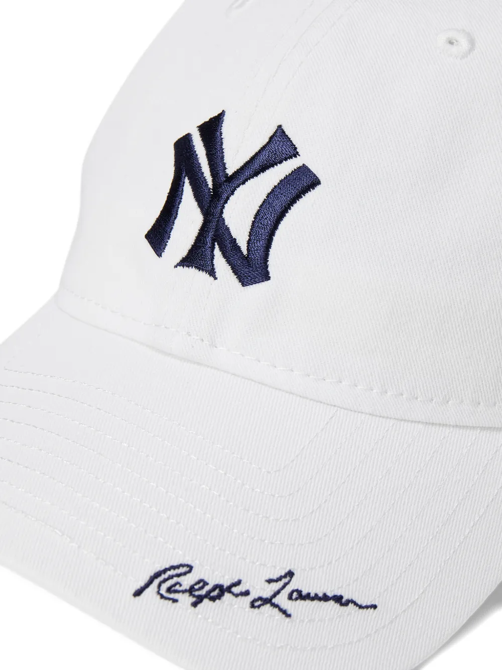 Polo Ralph Lauren x New Era Embroidered Baseball Cap | White